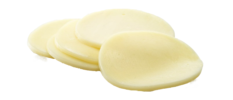 mozzarella a fette surgelata IQF