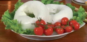 Italian Fresh Mozzarella made of buffalo's milk 