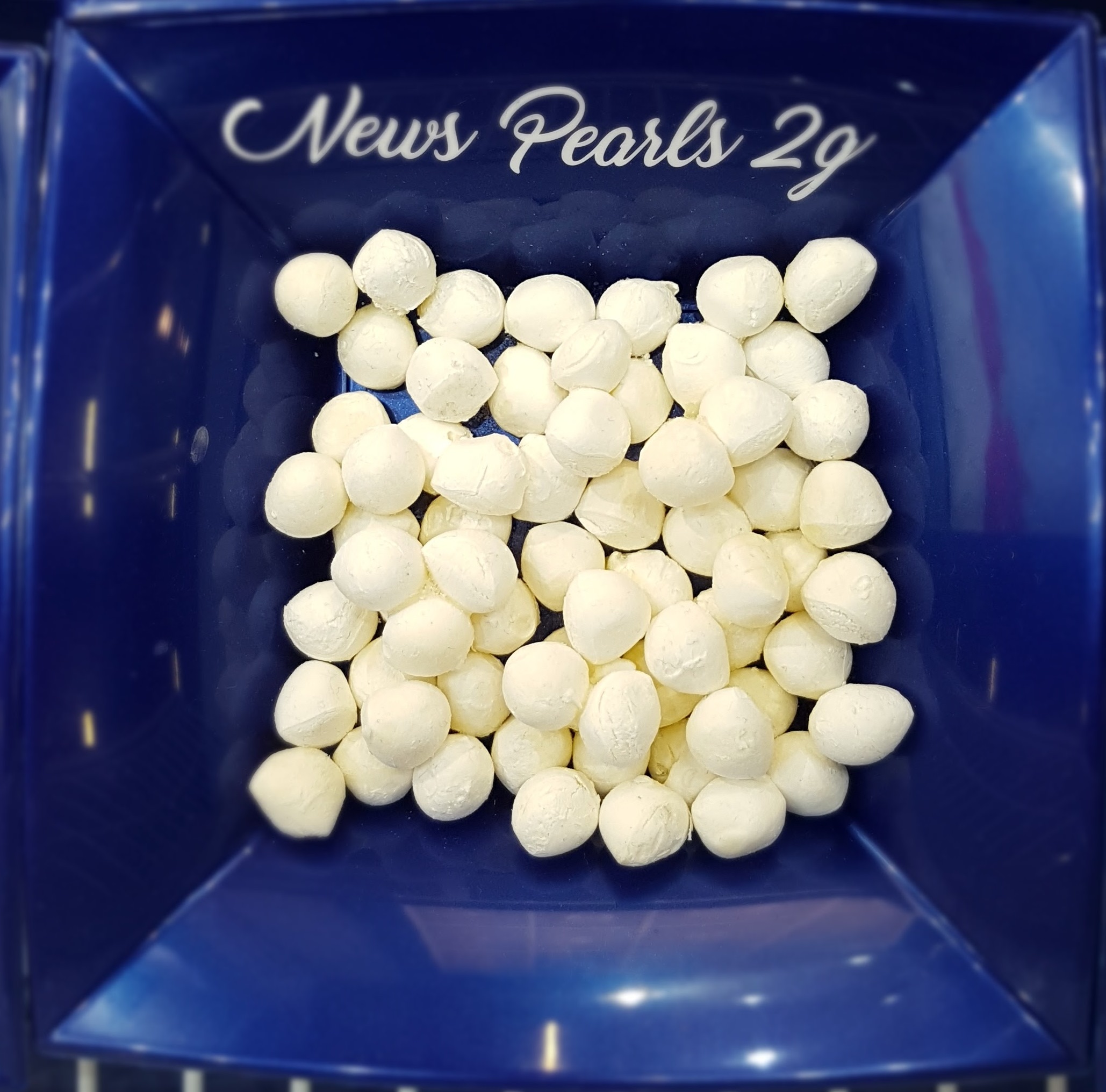 Italian IQF Frozen Pearls of Mozzarella of 2 g - bag of 1 kg