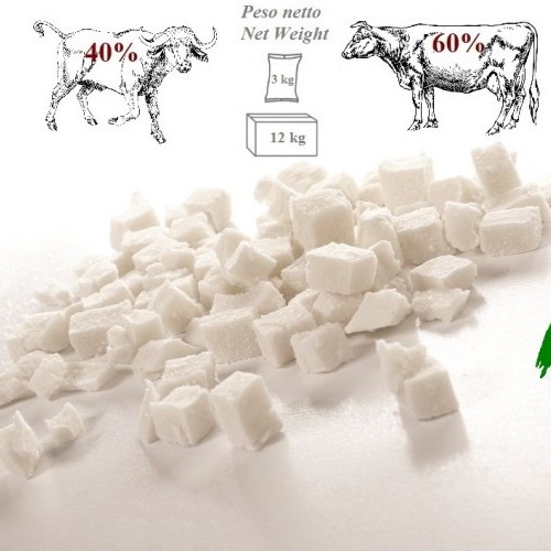 Mozzarella Cubettata a Latte Misto, 60% vaccino e 40% di bufala