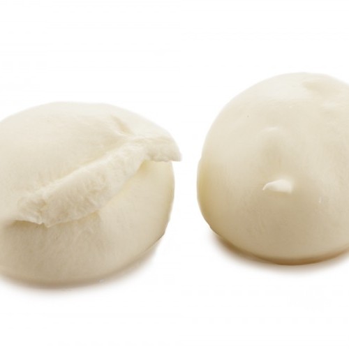 Ovoline di Mozzarella di latte di bufala 100% italiano SURGELATA - vasch. 250g (125gx2) - conf. 2 kg