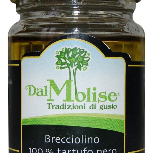 Ground black truffle in glass jar of 80 gr