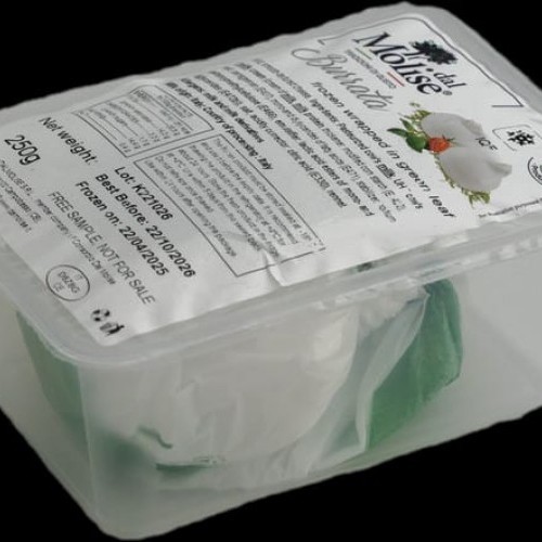 3389- Burrata in foglia surgelata in vaschetta da 200g