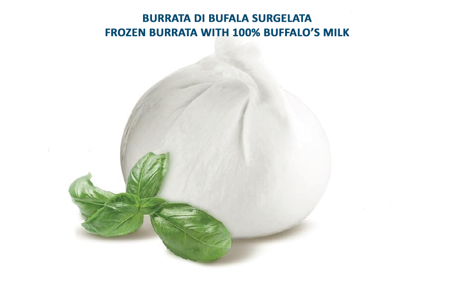 burrata di bufala surgelata